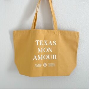 [New] Sezane Texas Mon Amour Tote Bag